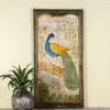 Wandpaneel Chandrea handbeschilderd teak 171x88 cm