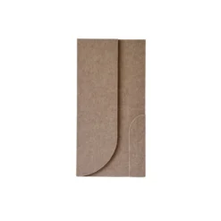 Wandpaneel Duet 40x20 cm brown - set van 4
