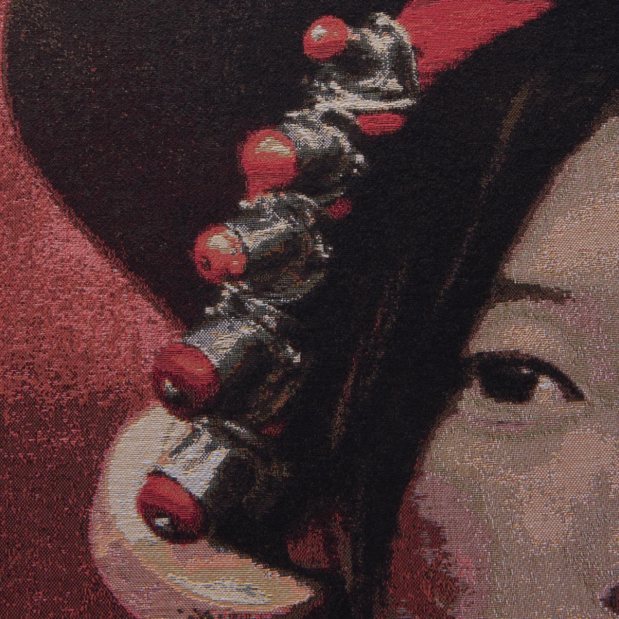 Wandpaneel geweven Tibetan Girl 80x120 cm