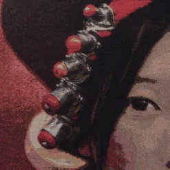 Wandpaneel geweven Tibetan Girl 120x180 cm