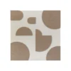 Wandpaneel Luna beige/brown 40x40cm set van 4