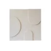 Wandpaneel Luna beige 40x40 cm set van 4