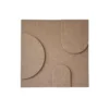 Wandpaneel Luna brown 40x40cm set van 4