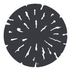 Wandpaneel Palmera bruin Ø120 cm