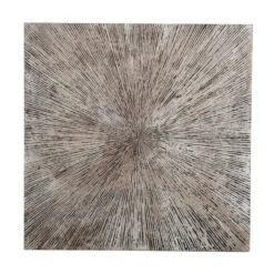 Wandpaneel Zola wit 90x90 cm