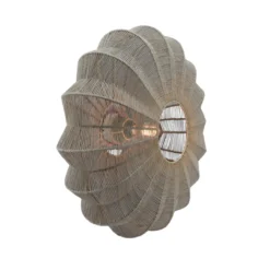 Wand / plafondlamp Bowie large naturel