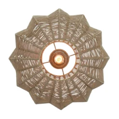 Wand / plafondlamp Bowie medium naturel
