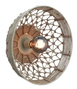 Wand / plafondlamp Noah small naturel
