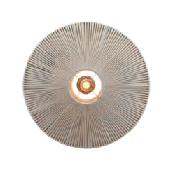 Wand / plafondlamp Owen beige large