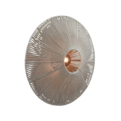Wand / plafondlamp Owen beige large
