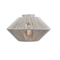 Wand / plafondlamp Owen beige small
