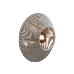 Wand / plafondlamp Owen beige small