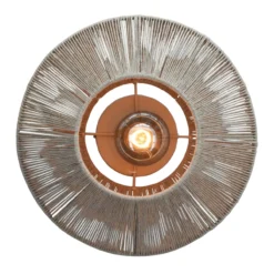 Wand / plafondlamp Owen naturel small