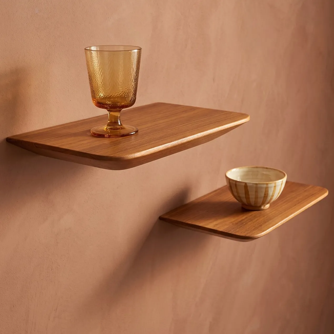 Wandplank Craftsman 25cm - set van 2 - ACCM62C