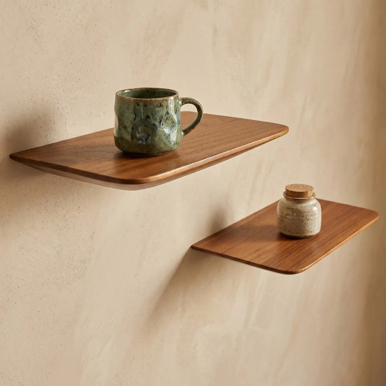 Wandplank Craftsman 25cm - set van 2 - ACCM62C