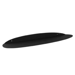 Wandplank Eggx zwart staal 85 cm