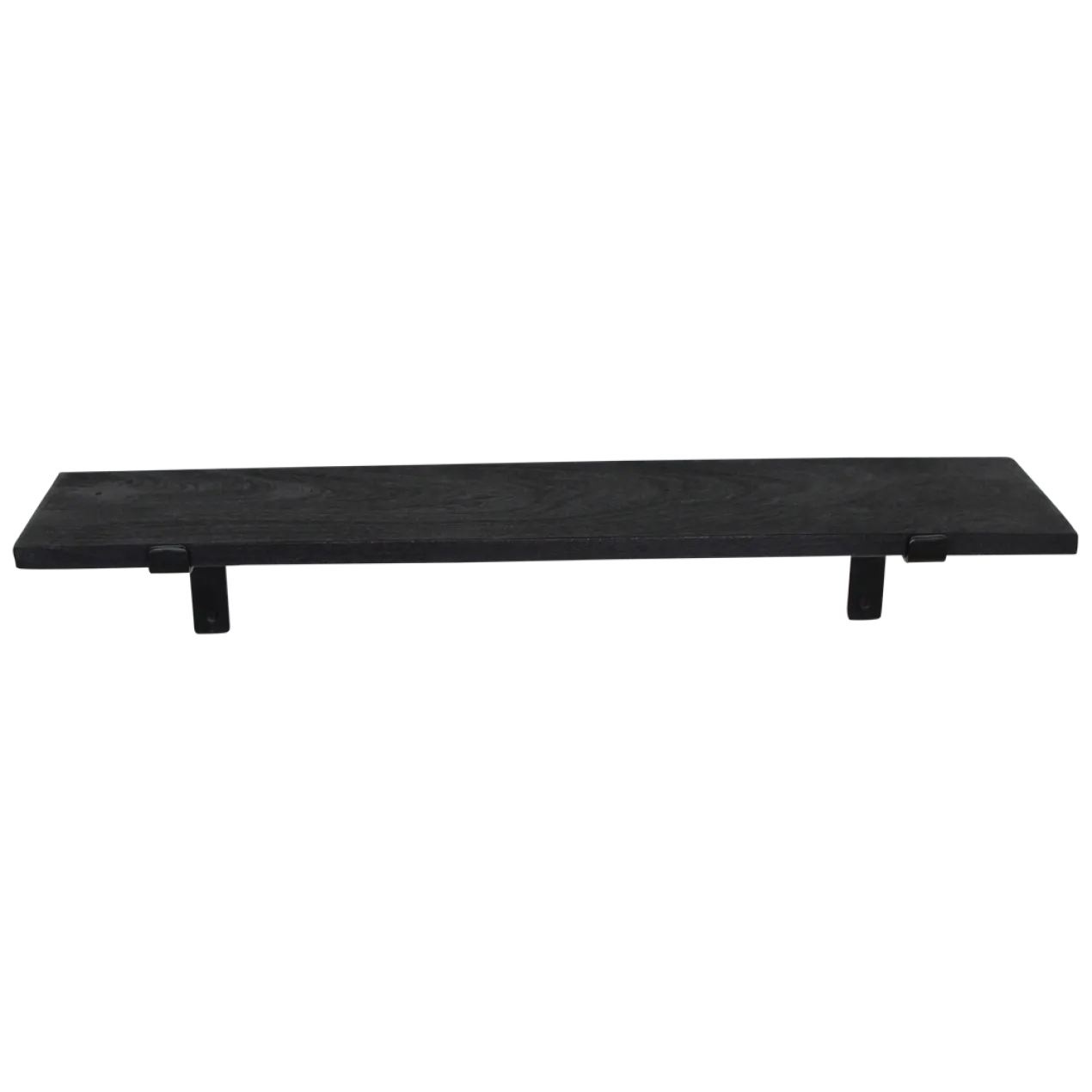 Wandplank Factory zwart set van 2 - ACFW67