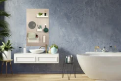 Wandplank magnetisch large goud