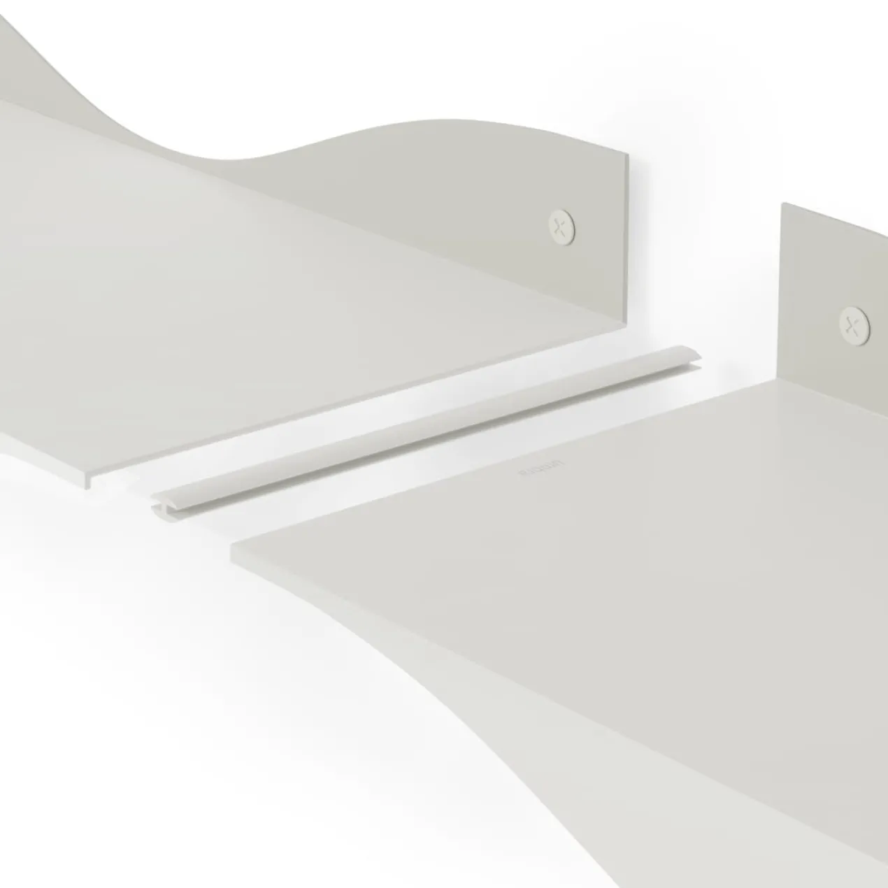 Wandplank Surf zand - set van 2