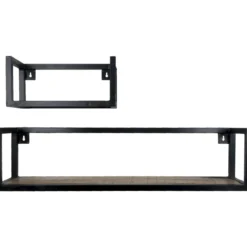 Wandplank Vintage klein - set van 2