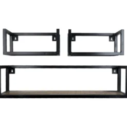 Wandplank Vintage klein - set van 3