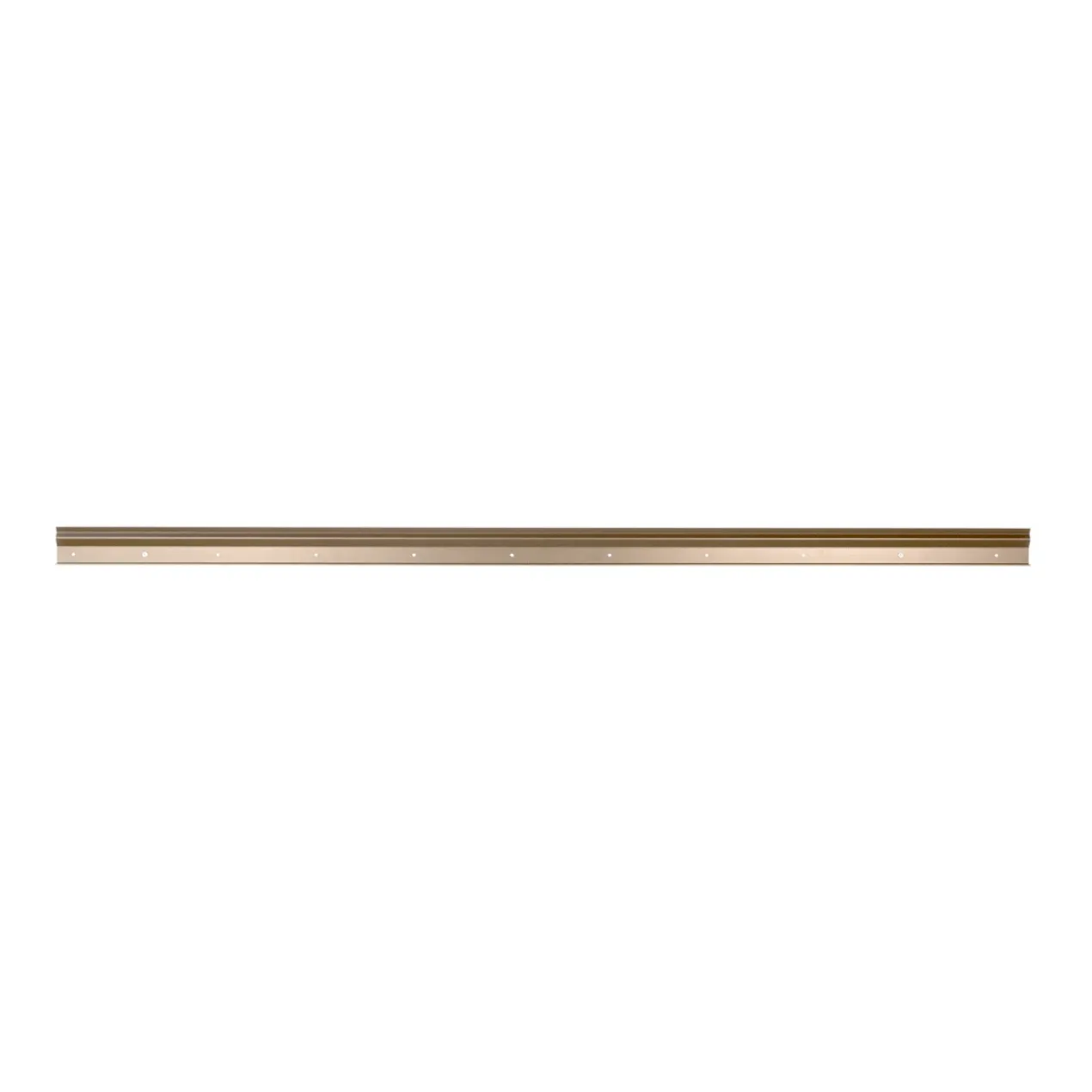 Wandplank 150x15 cm anodic brons