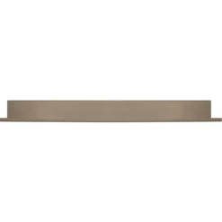 Wandplank 100x15 cm anodic brons