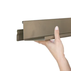 Wandplank 100x15 cm anodic brons