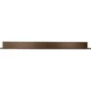 Wandplank 120x15 cm anodic bruin