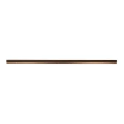 Wandplank 150x15 cm anodic bruin