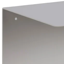 Wandplank Yara metaal Wit