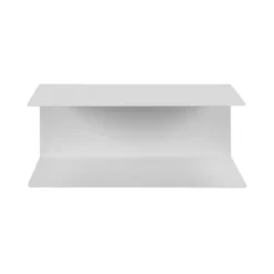 Wandplank Yara metaal Wit