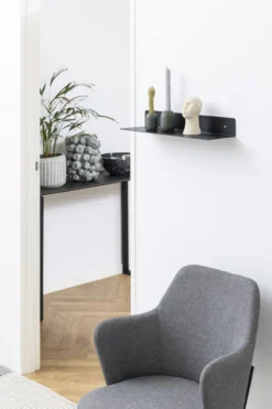 Wandplank Yara metaal - wit Wit