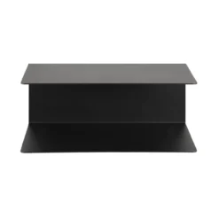 Wandplank Yara metaal Zwart