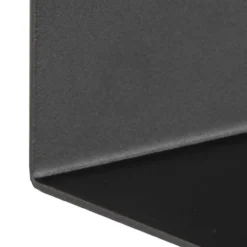 Wandplank Yara metaal Zwart