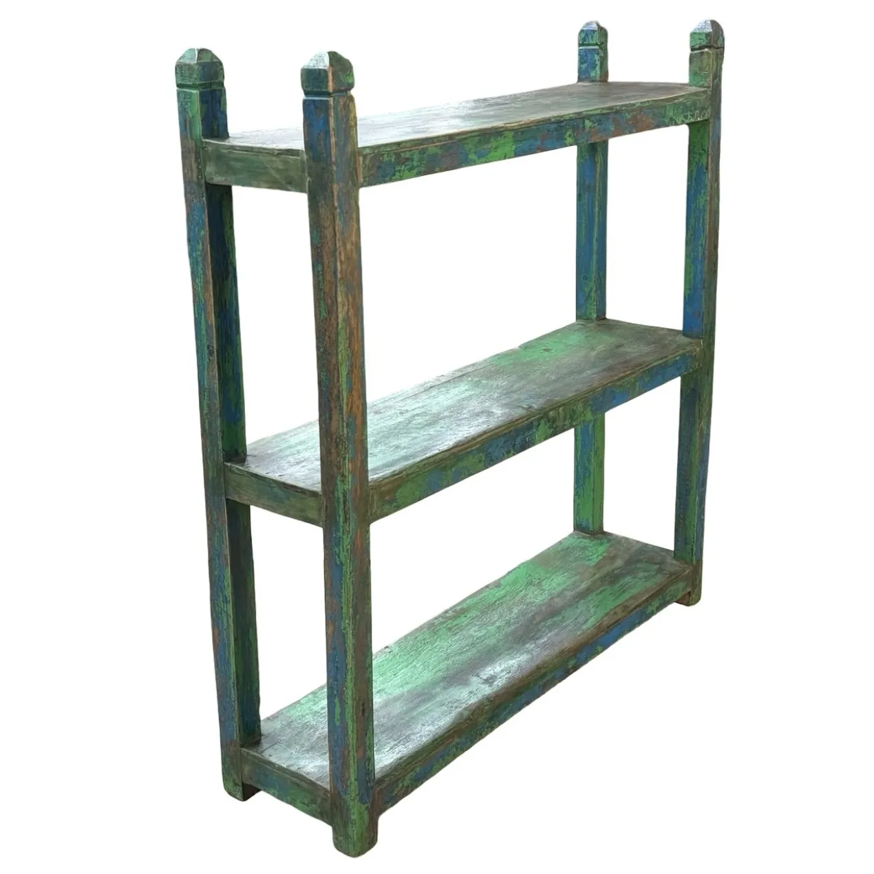 Wandrek groen/blauw uniek