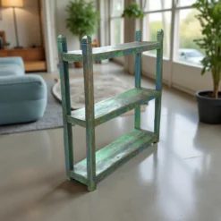 Wandrek groen/blauw uniek