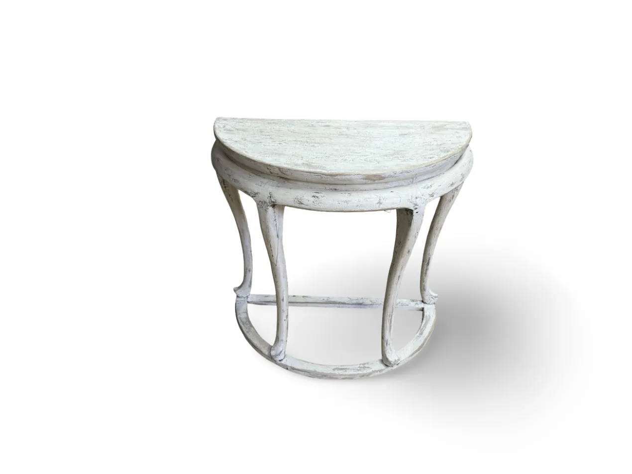 Wandtafel half rond wit uniek