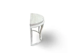 Wandtafel half rond wit uniek