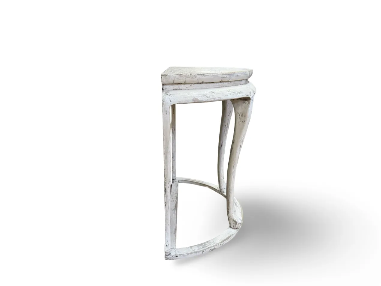 Wandtafel half rond wit uniek