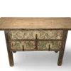 Wandtafel Snijwerk groen 3 lades