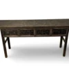 Wandtafel zwart 4 lades uniek Wandtafel zwart 4la uniek