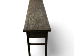 Wandtafel zwart 4 lades uniek Wandtafel zwart 4la uniek