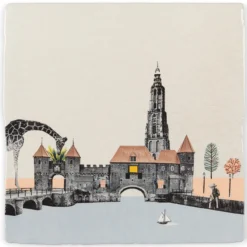 Wandtegel Amersfoortse pracht M