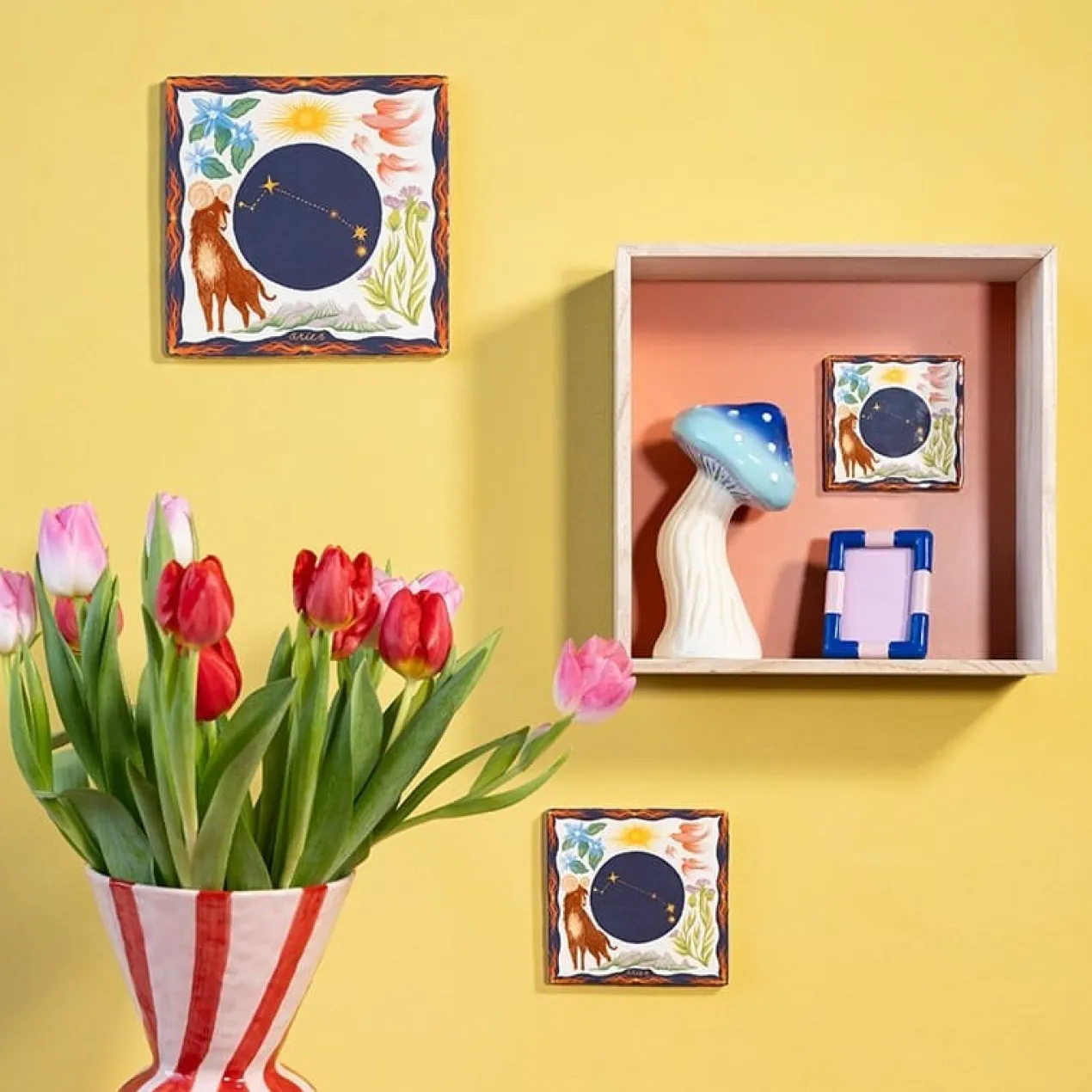 Wandtegel Aries S