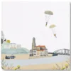 Wandtegel Arnhem aan de Rijn M
