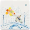 Wandtegel Balloon service M