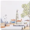 Wandtegel Dan denk ik aan Breda M
