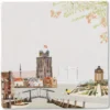Wandtegel Dit is Dordt M