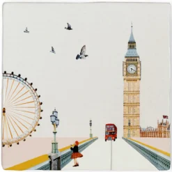 Wandtegel Eye on London M